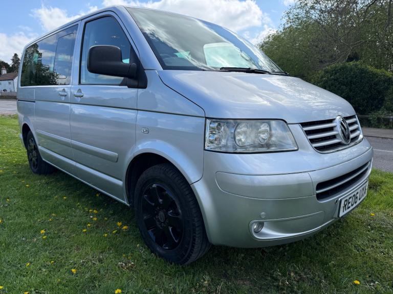 2006 06 VOLKSWAGEN CARAVELLE 2.5 TDI PD SE 174 AUTO LOW 132K FSH A/C PX SWAPS