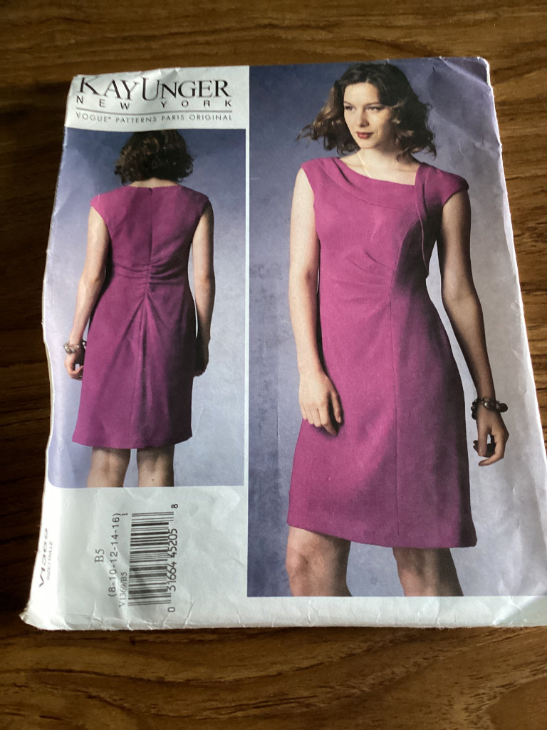 VOGUE SEWING PATTERN V1369..KAY UNGER…SIZES8-16