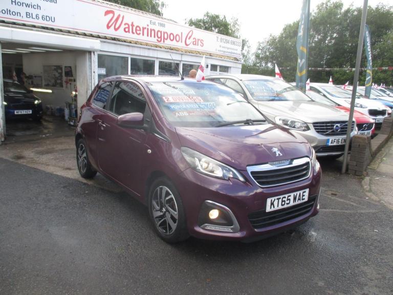 2016 Peugeot 108 1.2 PureTech Allure Euro 6 3dr HATCHBACK Petrol Manual