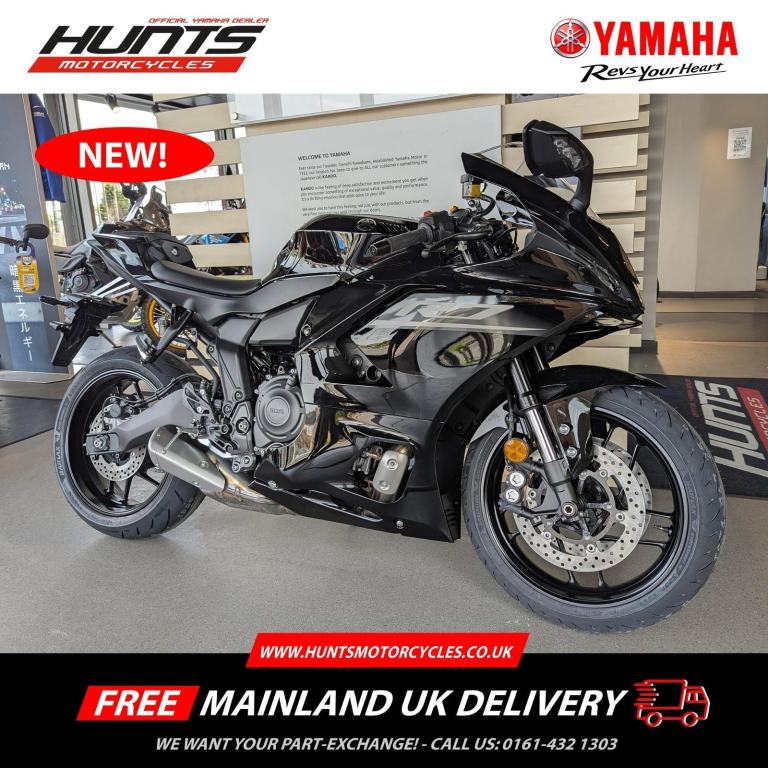 BRAND NEW Yamaha R7 (Midnight Black) £9,504 On The Road (No Added Fees!)