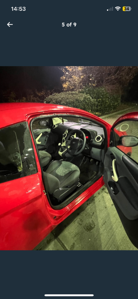 Ford, KA, Hatchback, 2012, Manual, 1242 (cc), 3 doors