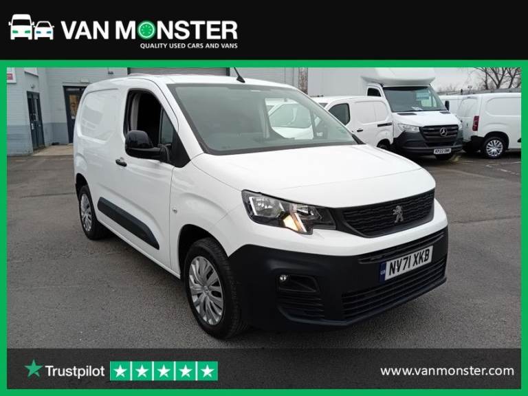 2022 Peugeot Partner 1000 1.5 BlueHDi 100 Professional Prem Van [6 Spd] PANEL VAN DIESEL Manual