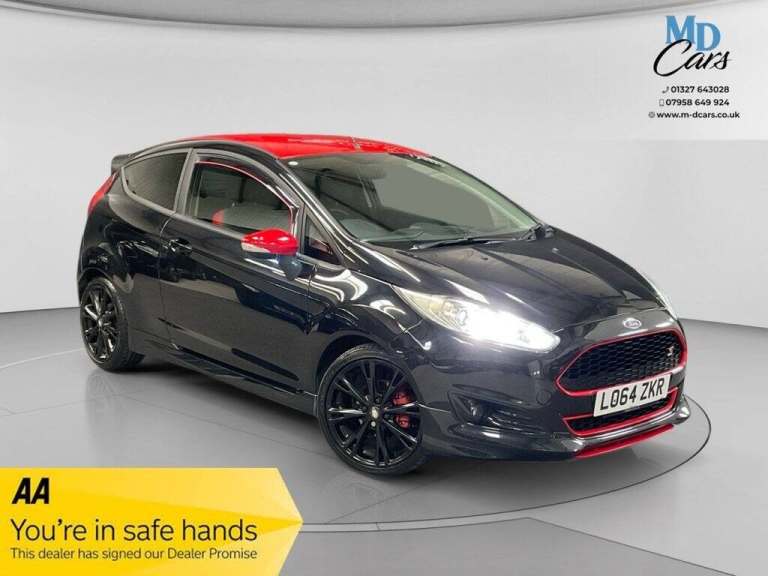 2015 Ford Fiesta 1.0T EcoBoost Zetec S Black Edition Hatchback 3dr Petrol Manual Euro 5 (s/s Hatc...