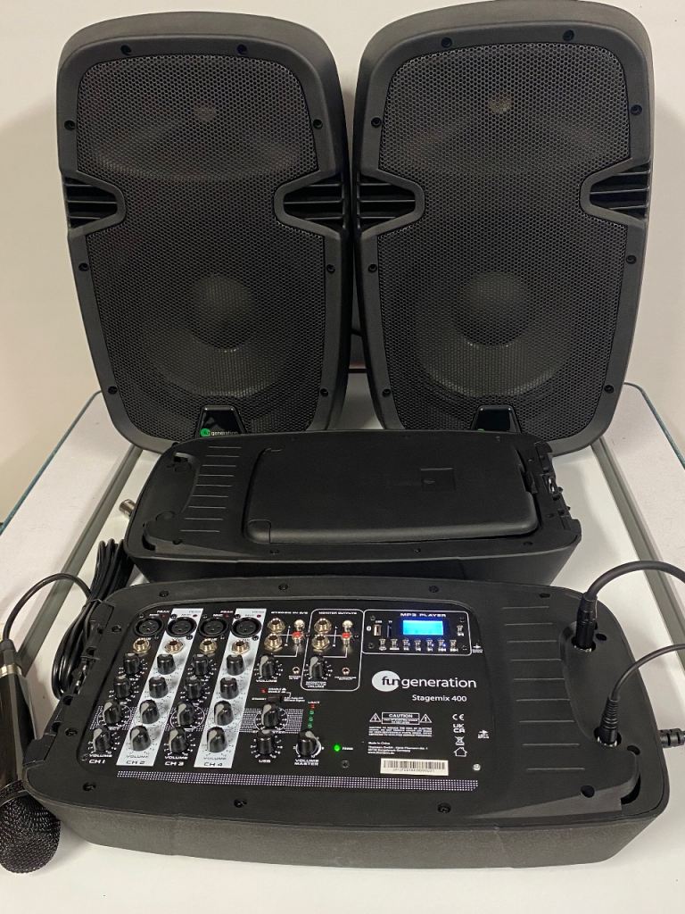Fun Generation Stagemix 400 PA System