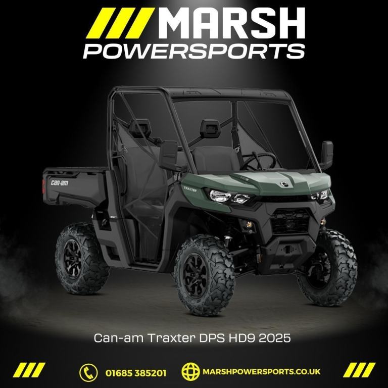 image for Traxter DPS HD9 2025 Model - Can-am Main Dealer - Discover the Cab Kit Offer!