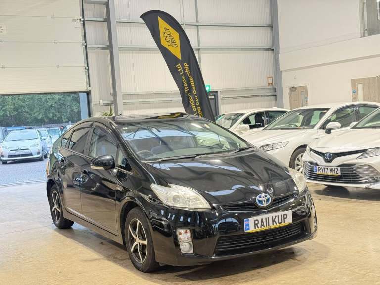 2011 Toyota Prius Toyota Prius Hybrid Petrol Black 2011 5 Seater  1.8L Hybrid