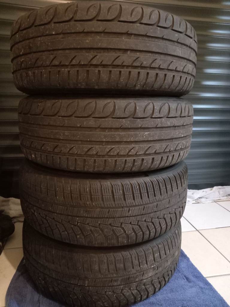 Audi 17 Inch alloy wheels and tyres, excellent condition! 5x112 VW, Caddy 
