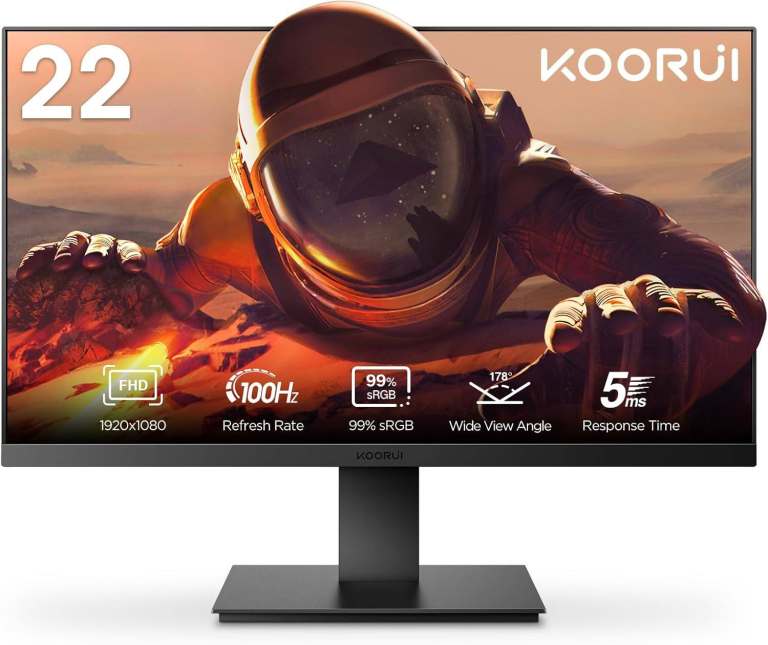 KOORUI 22 Inch Business Computer Monitor