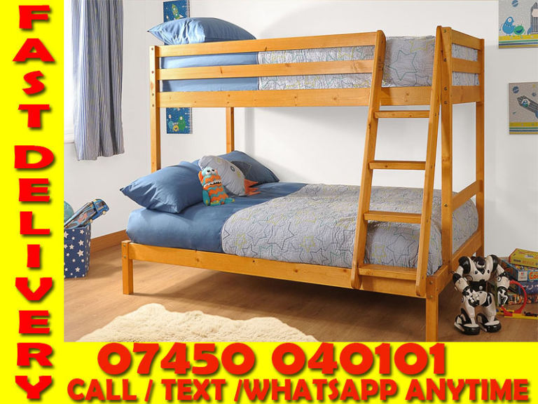 -SINGLE ---DOUBLE ----BUNK BEDS ---AND MATTRESS (Tomny