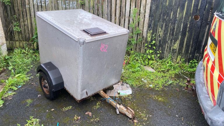 Dog trailer 4x3