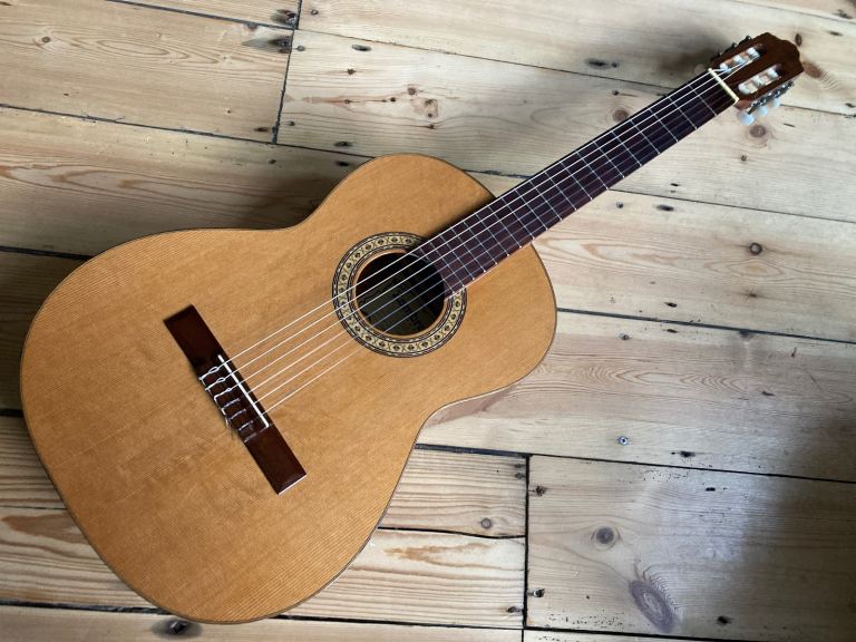 Zambra G-39 Spanish Classical Guitar Solid Cedar Top Spain