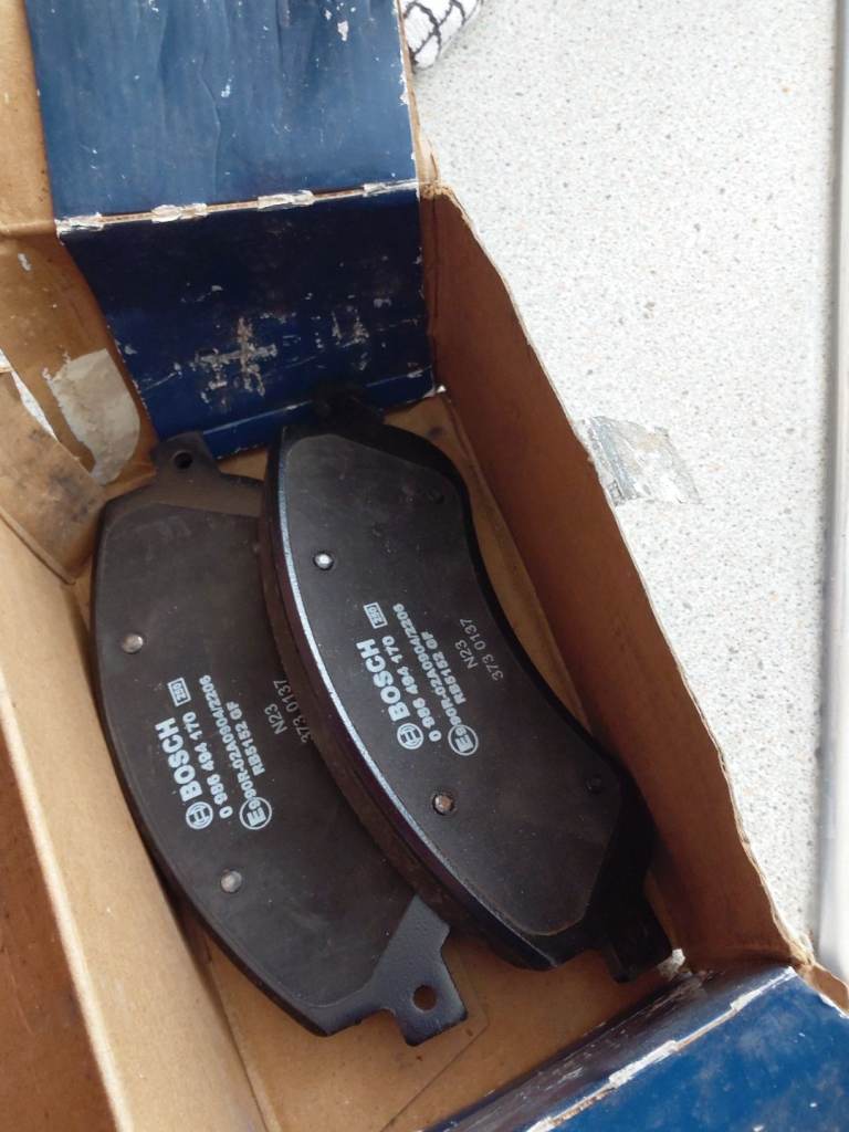 Brake pads for mark 7 transit 