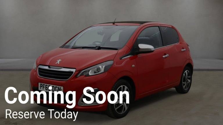 2015 Peugeot 108 1.2 PureTech Allure Top Hatchback Petrol Manual