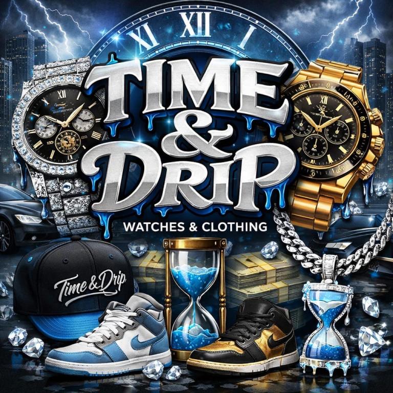 Branded clothing and accessories 