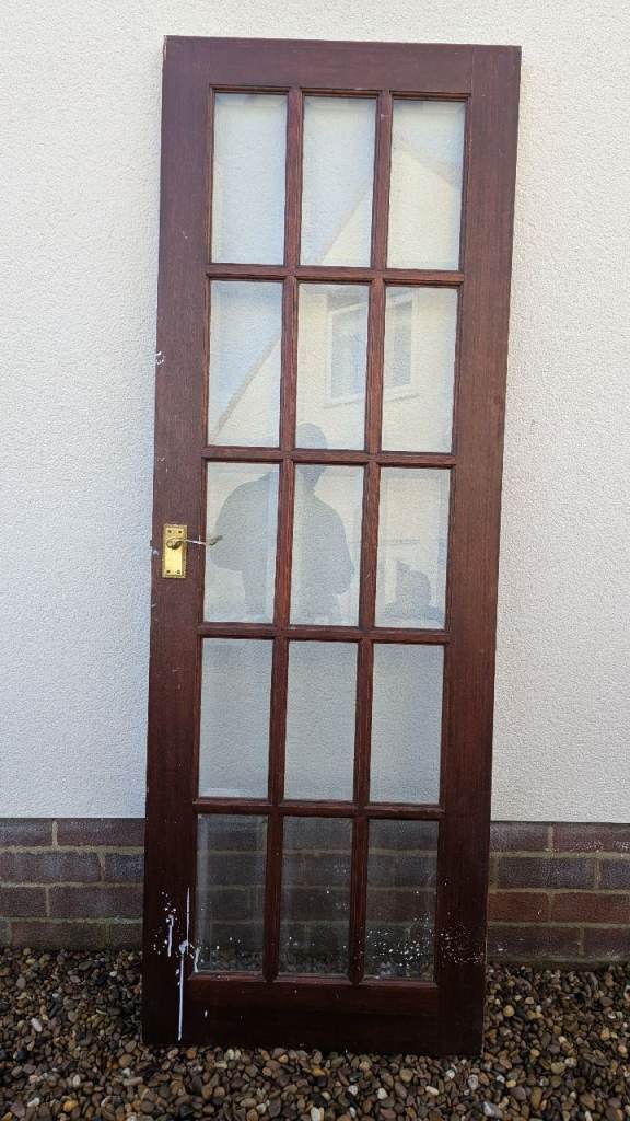 Solid wood internal door 