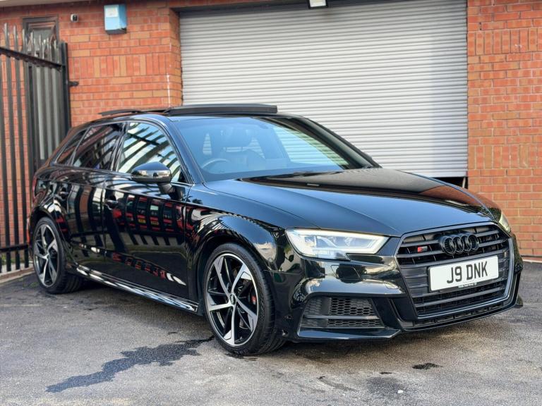 2019 Audi S3 2.0 TFSI Black Edition Sportback S Tronic quattro Euro 6 (s/s) 5dr HATCHBACK Petrol ...