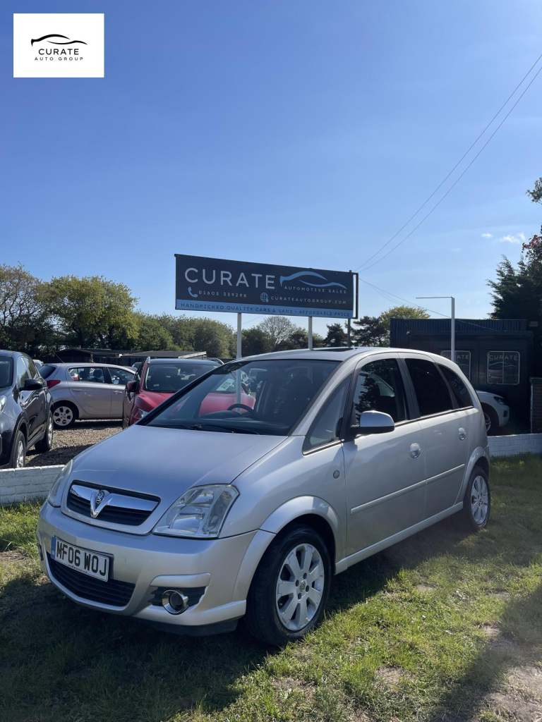 2006 Vauxhall Meriva 1.6i 16V Design 5dr MPV PETROL Manual