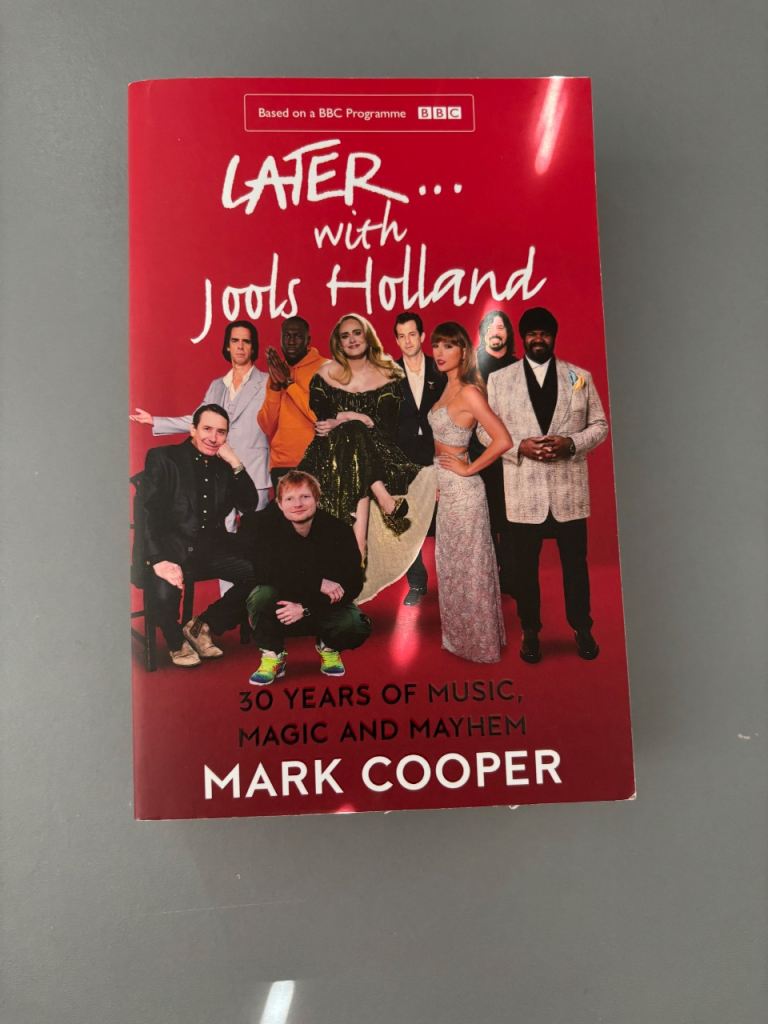 Later with Jools Holland book