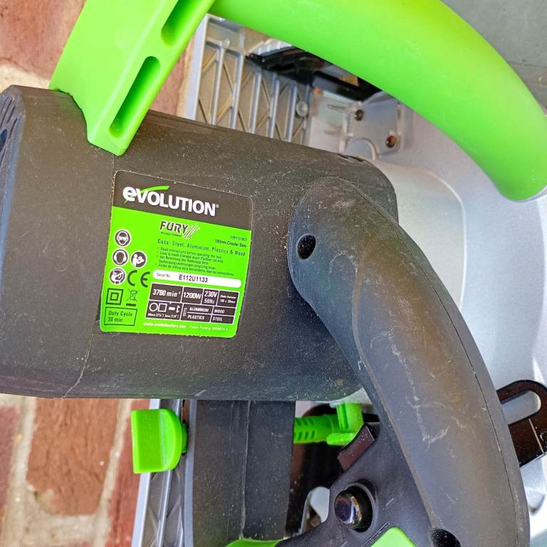 Evolution 185 mm multi-purpose circular saw