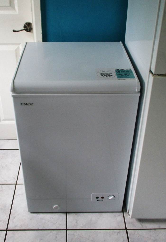 Candy CCHH100EK White Chest Freezer
