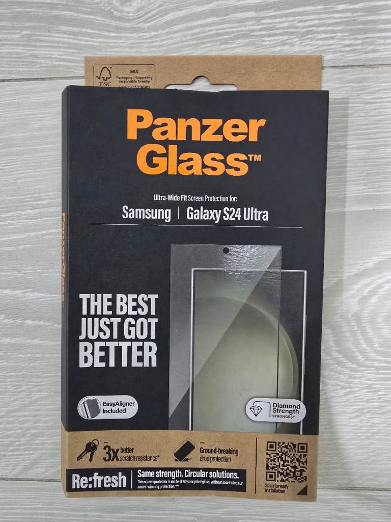 Samsung Galaxy S24 Ultra Panzer Glass Screen Protector