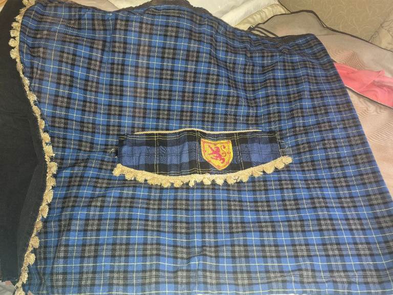 Tartan curtains for  a truck