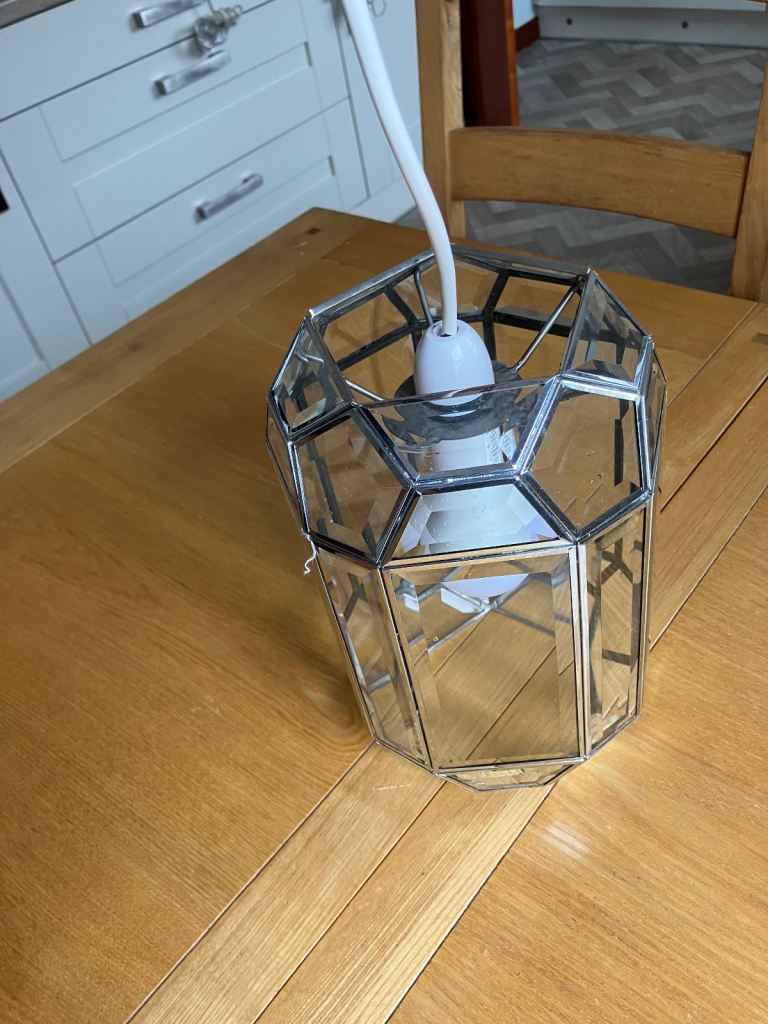 GLASS LAMPSHADE
