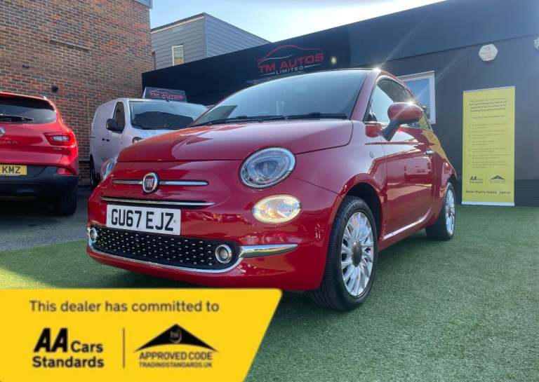 2017 Fiat 500c 1.2 ECO Lounge Euro 6 (s/s) 2dr Petrol