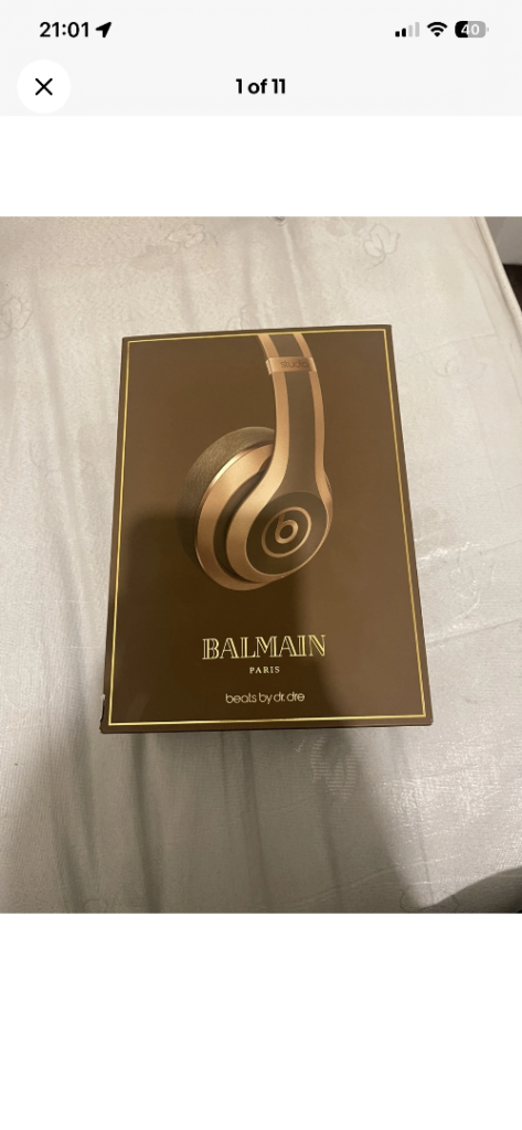 Genuine BALMAIN Paris Apple Beats By Dr. Dre Studio 2 Wireless Limited Edition