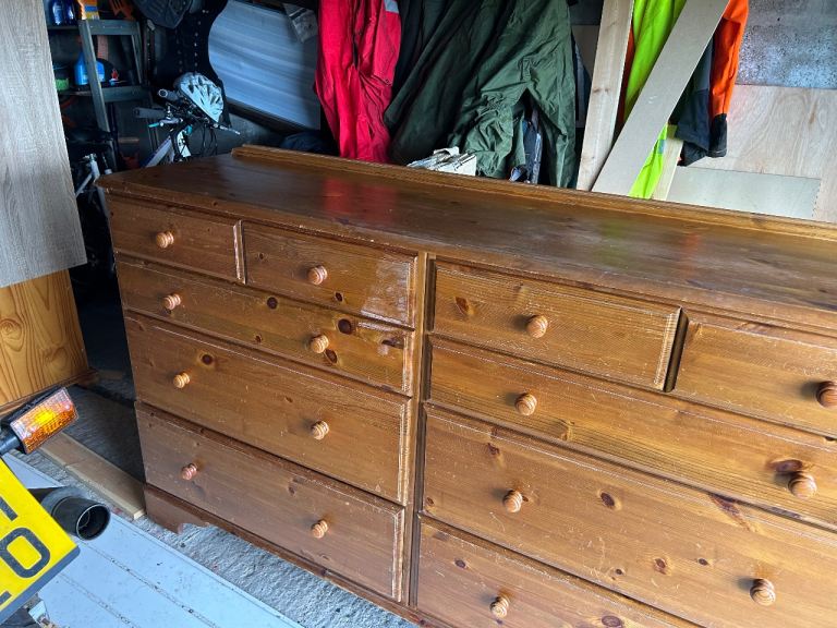 Ducal Pine Chest of Drawers - Good Condition, Solid Wood