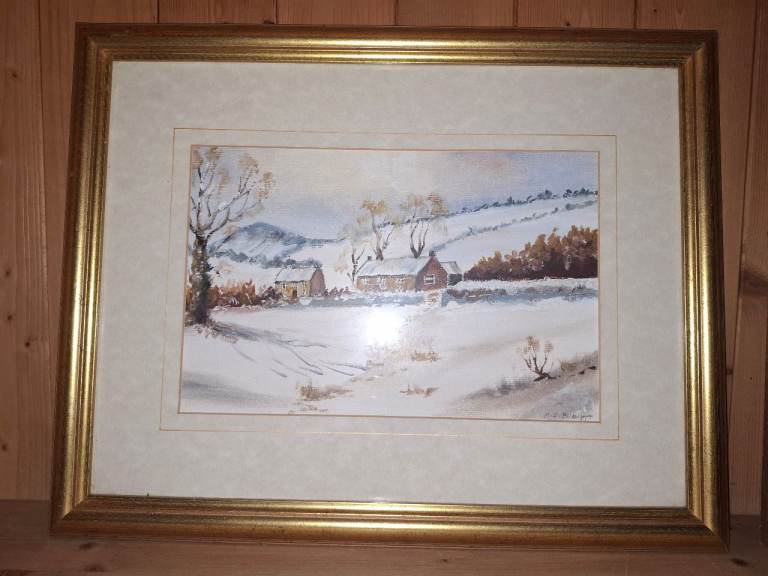 image for Watercolour winter scene