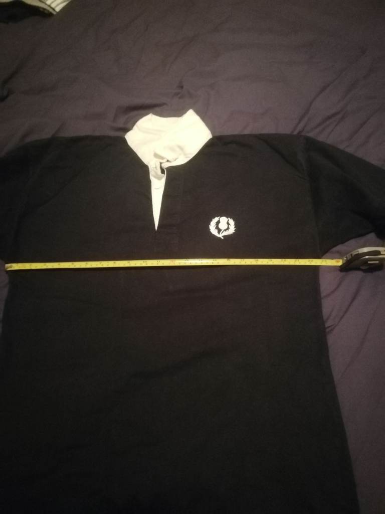 Vintage Scotland home rugby top (navy blue)