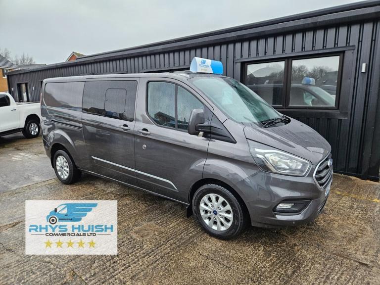 2022 Ford Transit Custom 2.0 EcoBlue 130ps Low Roof D/Cab Limited Van Auto PANEL VAN DIESEL Autom...