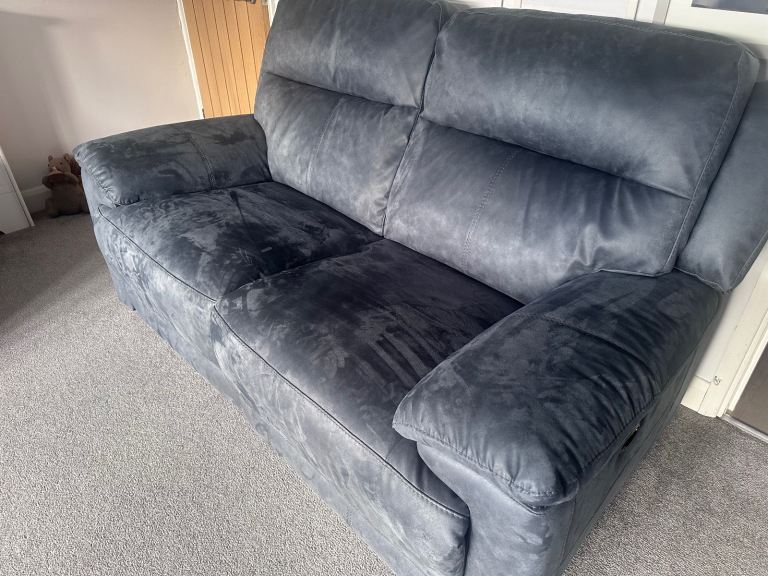 Furniture Village Power Recliner Sofa set