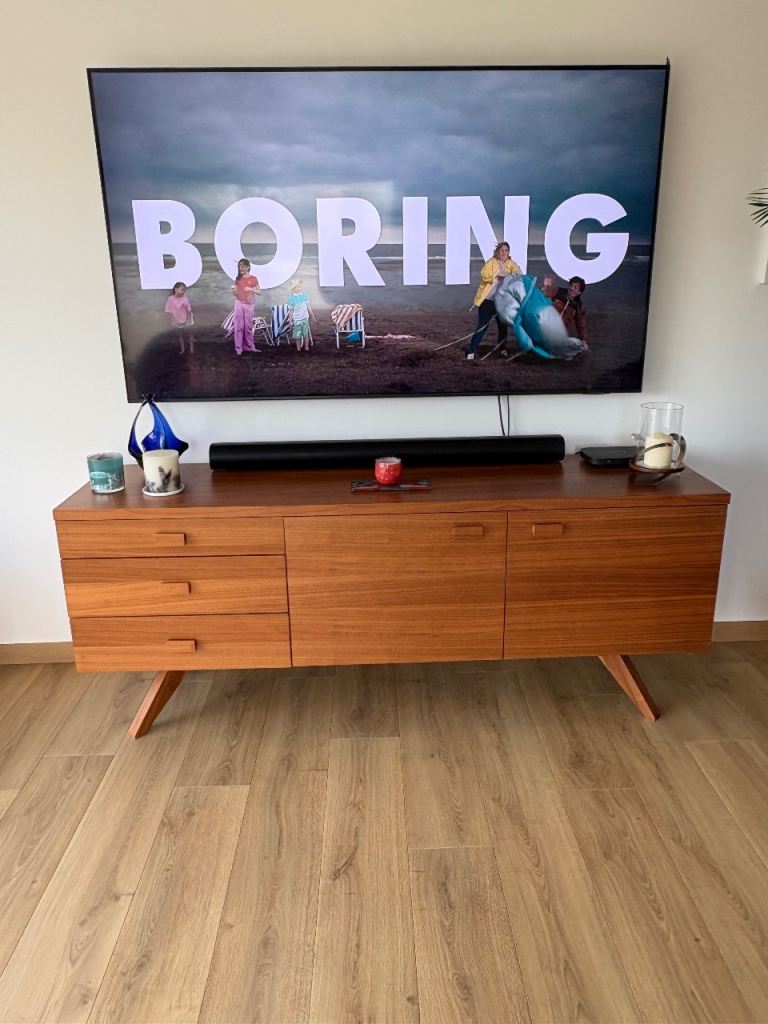 Walnut sideboard