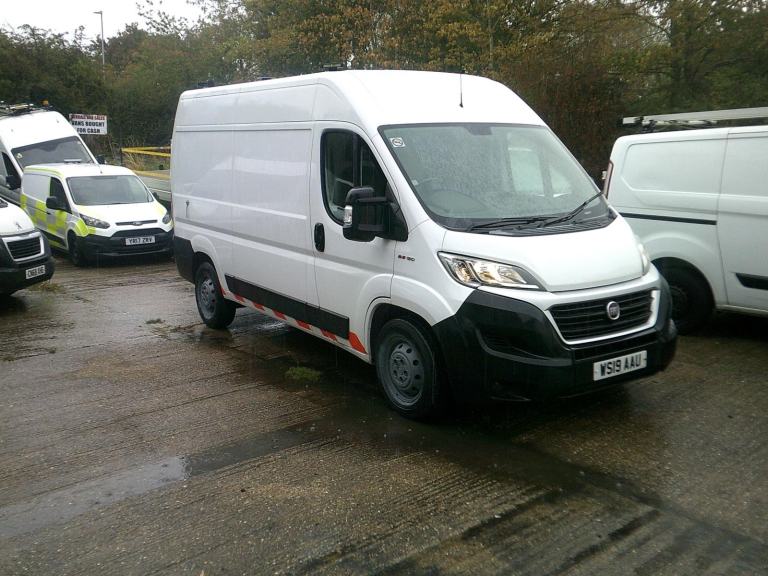 Fiat Ducato 2.3 MWB,2019,19 REG,WHITE,ONLY 126k,1 OWNER,LONG MOT,VERY CLEAN VAN