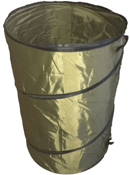 Foldable Lawn And Leaf Waste Bag - Reusable Pop-up Trash Bin