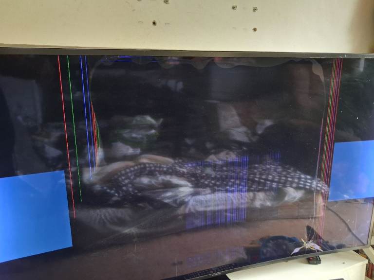 Samsung UE55JS8500TXXU 55" 4K Curved Smart LED TV - For Spares/Repair **