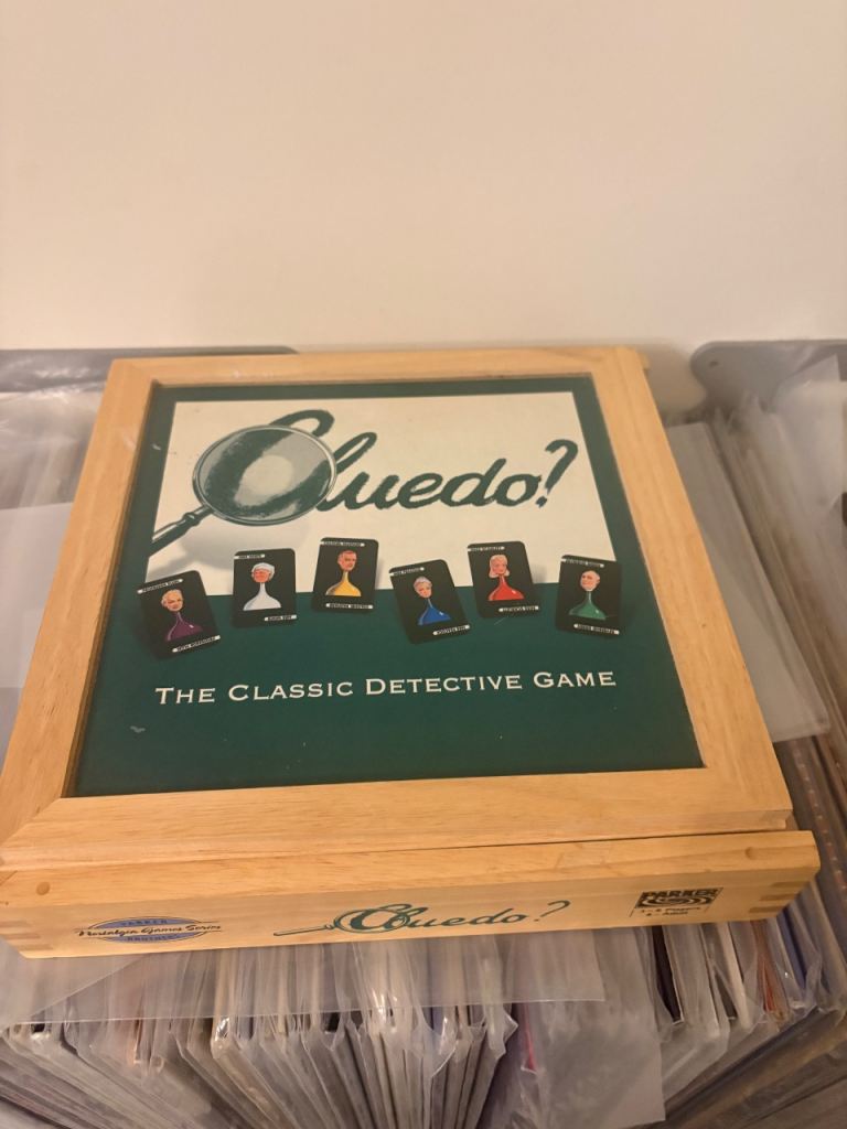 Cluedo Detective Board Game Nostalgia Series Wooden Box Edition - Complete