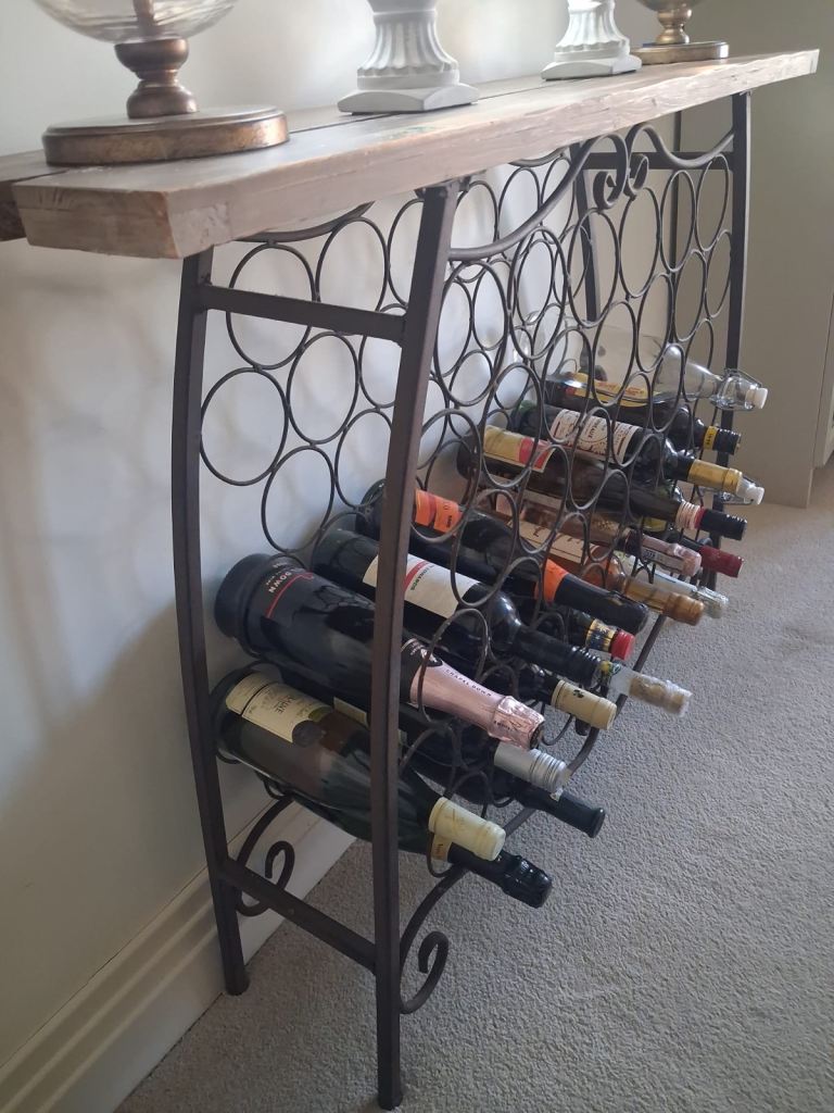 Vintage wine rack