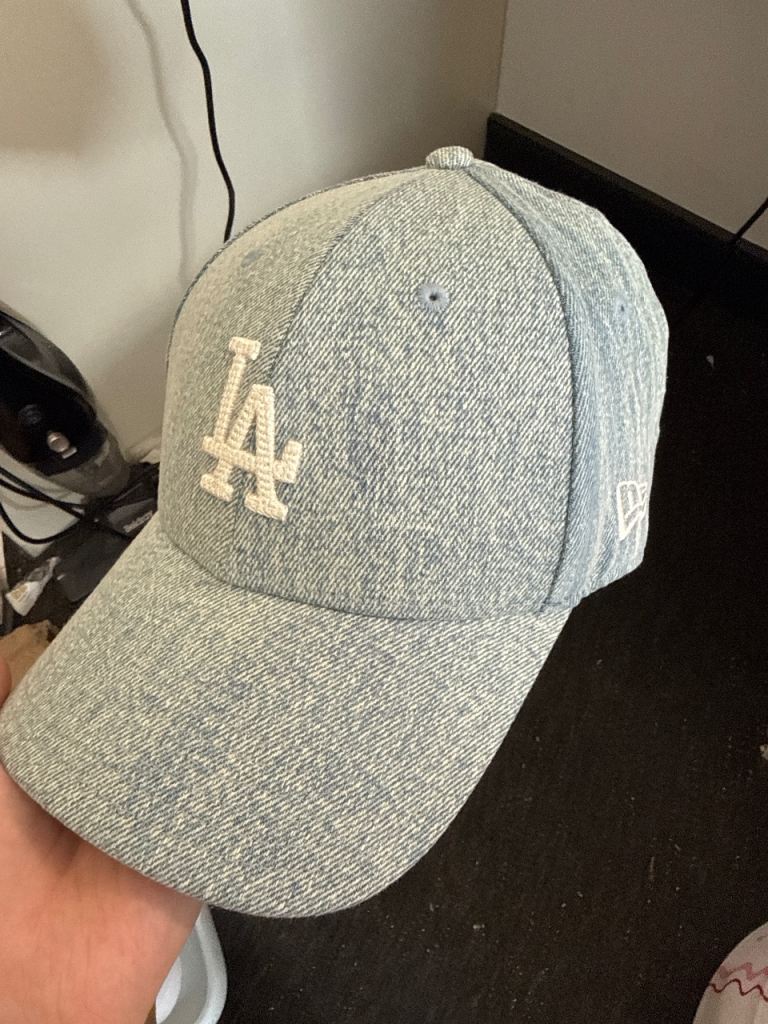 New Era LA Dodgers Baseball Cap - Light Blue, As Good As New