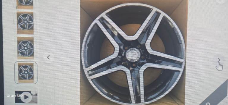 Genuine 19" AMG alloy rims