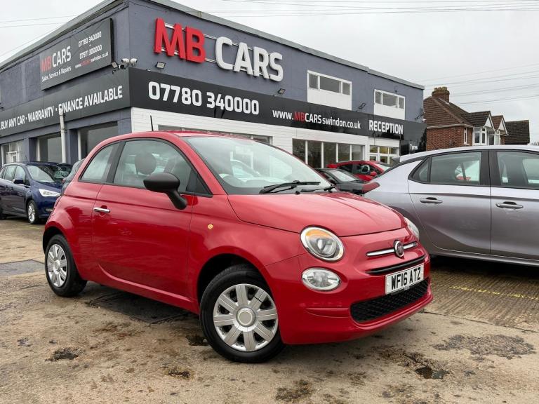 2016 Fiat 500 1.2 Pop 3dr HATCHBACK PETROL Manual