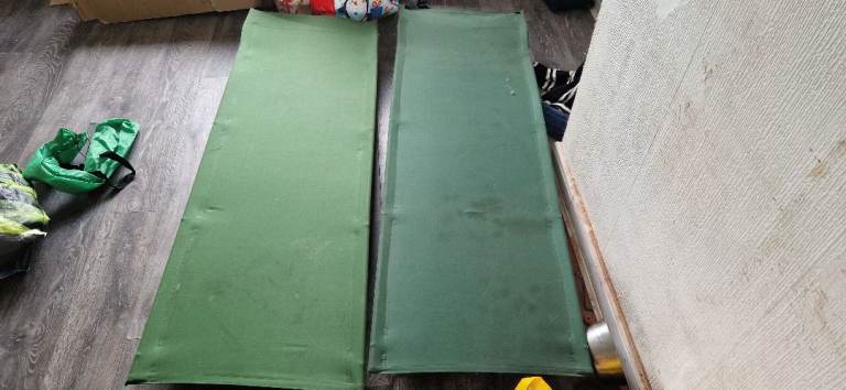 2 camp beds £20 each or both for £30