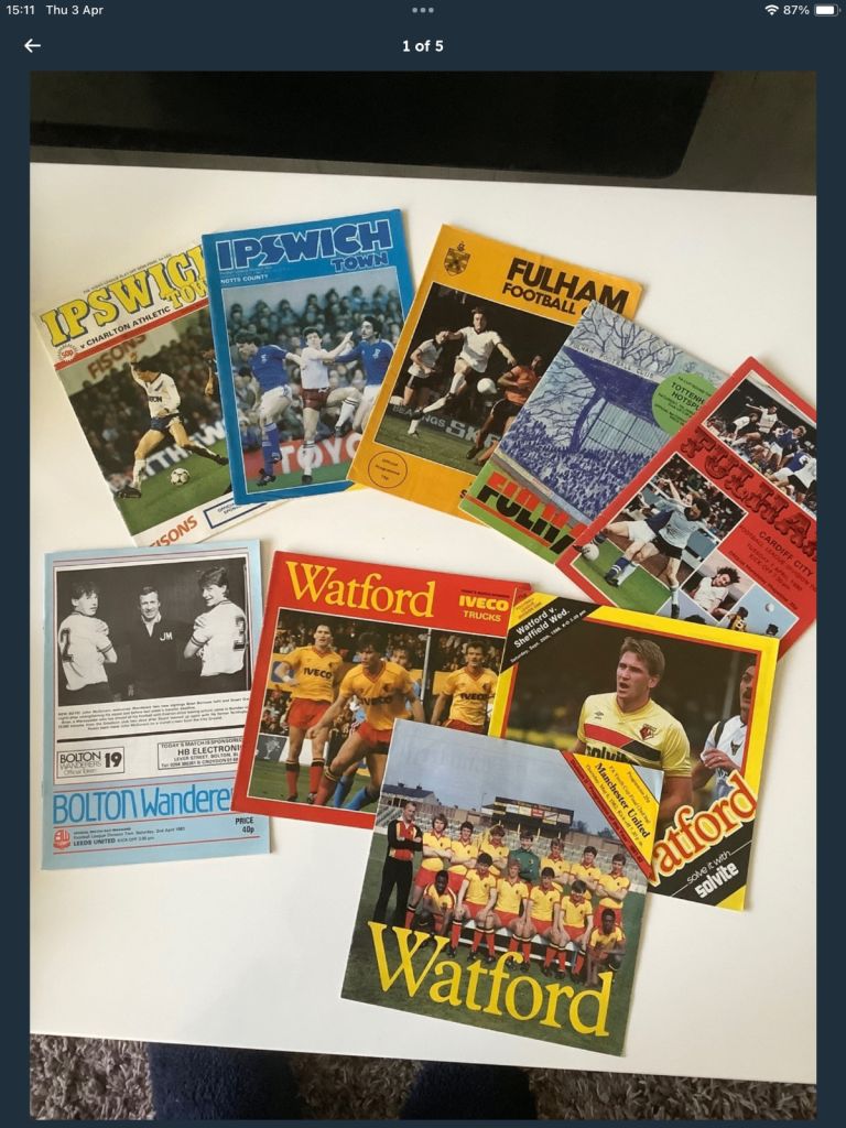 Football Programs Mixed