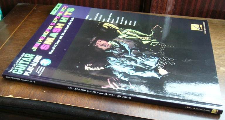 Jimi Hendrix Experience Smash Hits TAB Guitar Play-Along Soft Cover Music Book