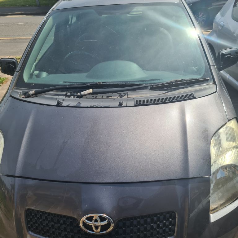 TOYOTA YARIS 2009 MK BONNET DARK GREY