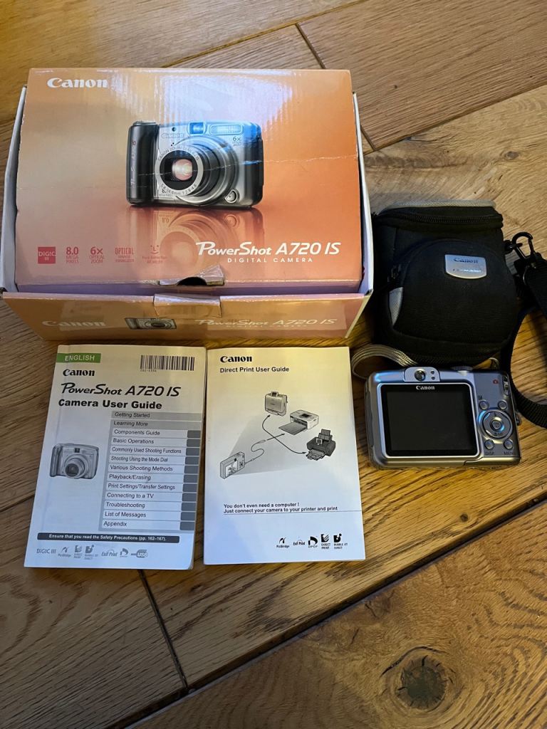 Power Shot A720 IS Digital Camera 