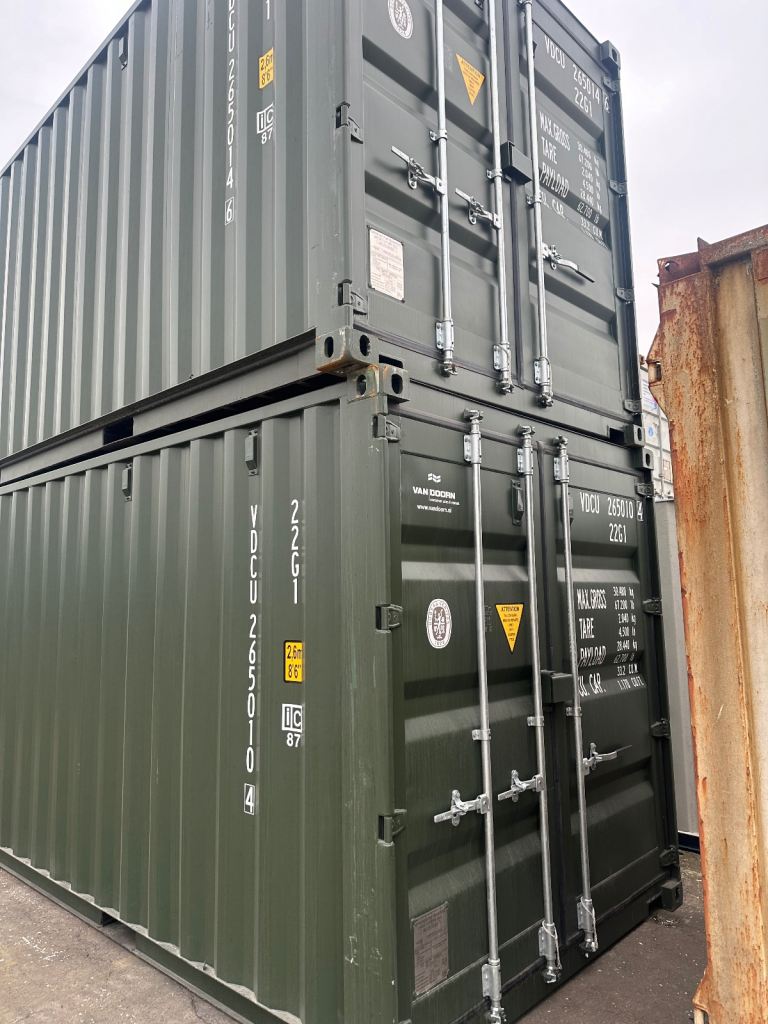 20x8 1 trip shipping containers 