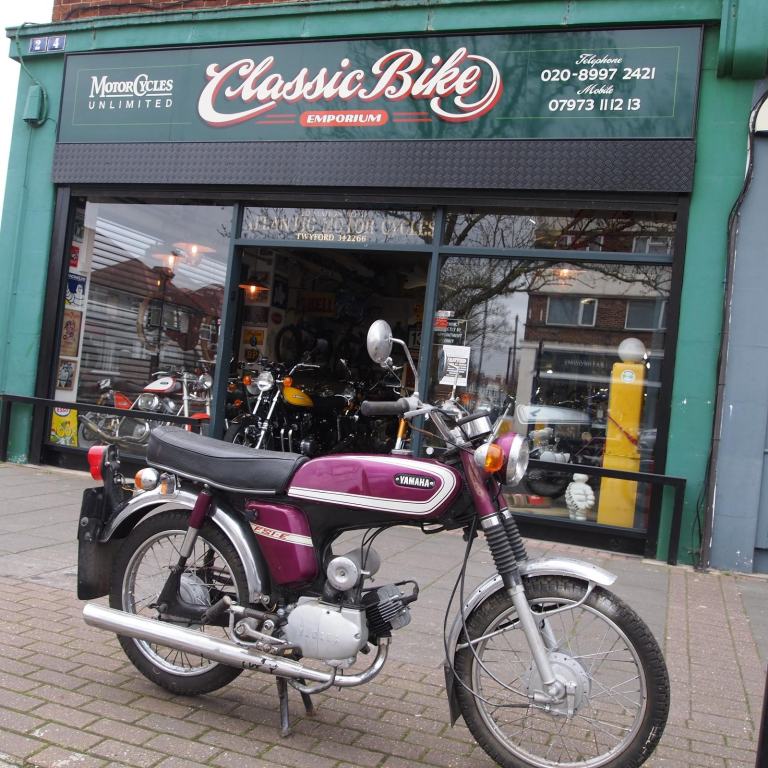 1974 Yamaha FS1E 49cc Classic Vintage, Early 70's Moped, Ripe For Restoration.